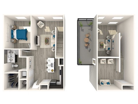Slate Scottsdale A6 Loft Floor Plan